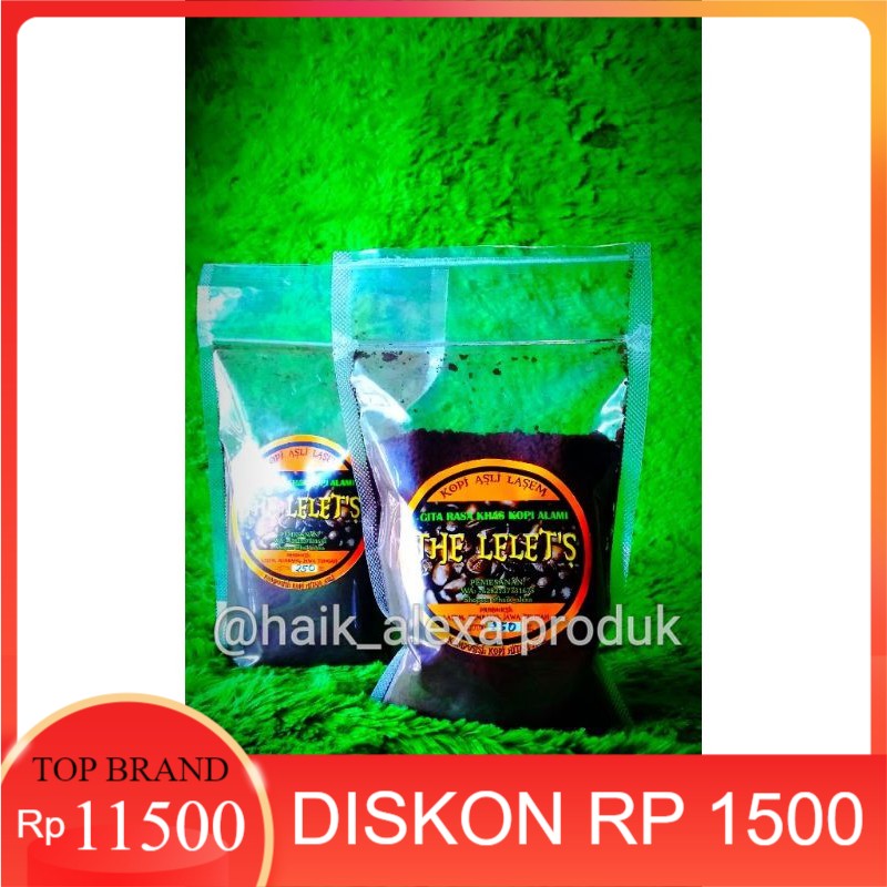 

Kopi "The Lelet's" Asli Lasem 100gr
