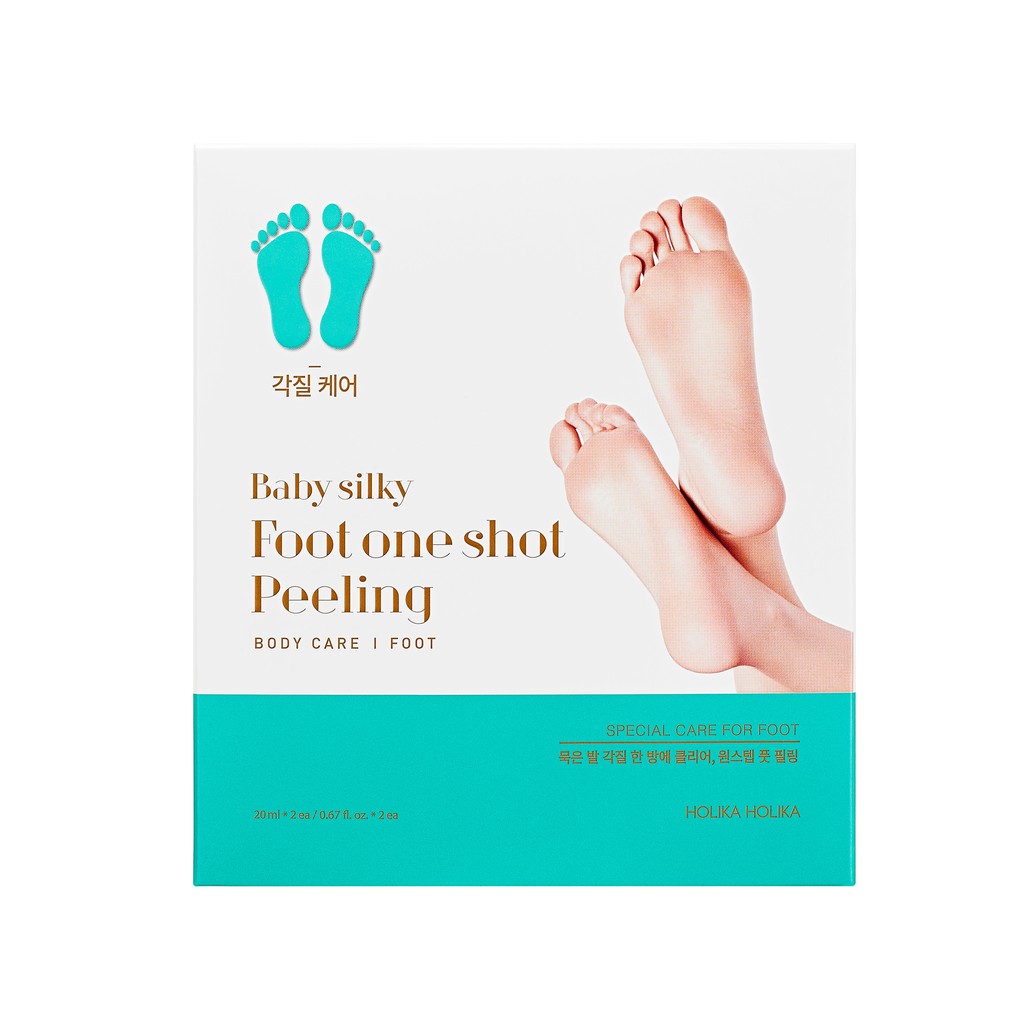 Holika Holika - Baby Silky Foot One Shot Peeling ( 20Ml*2Ea )