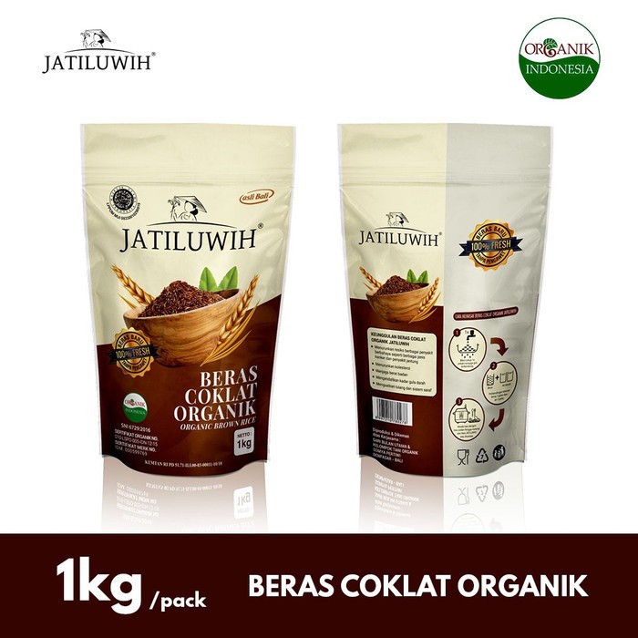 

Jatiluwih Beras Coklat Organik 1Kg