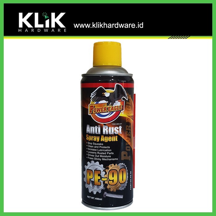 Power Eagle PE-90 Lubricant Anti Rust 400 ml - Pelumas Anti Karat PE90