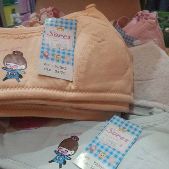 Sorex Young Miniset/bra Y 2302 remaja step 2