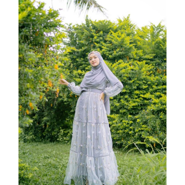 Gamis La fleur Rudeya syari