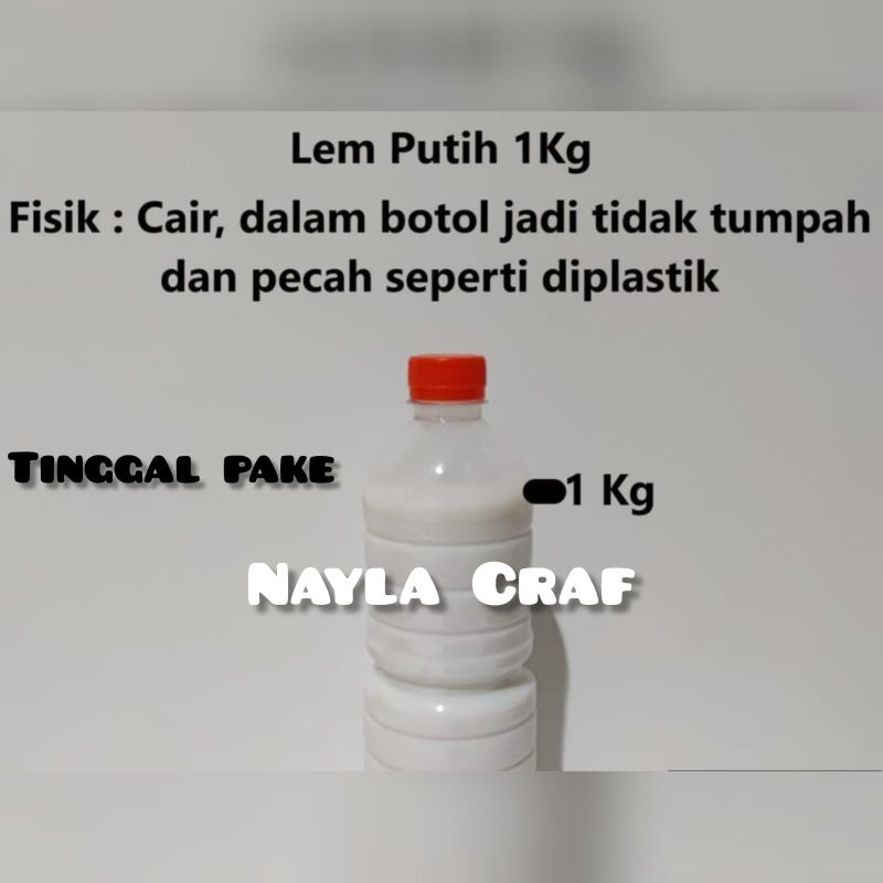 

LEM PUTIH/LATEK PEREKAT KERTAS DLL DIJAMIN KUAT