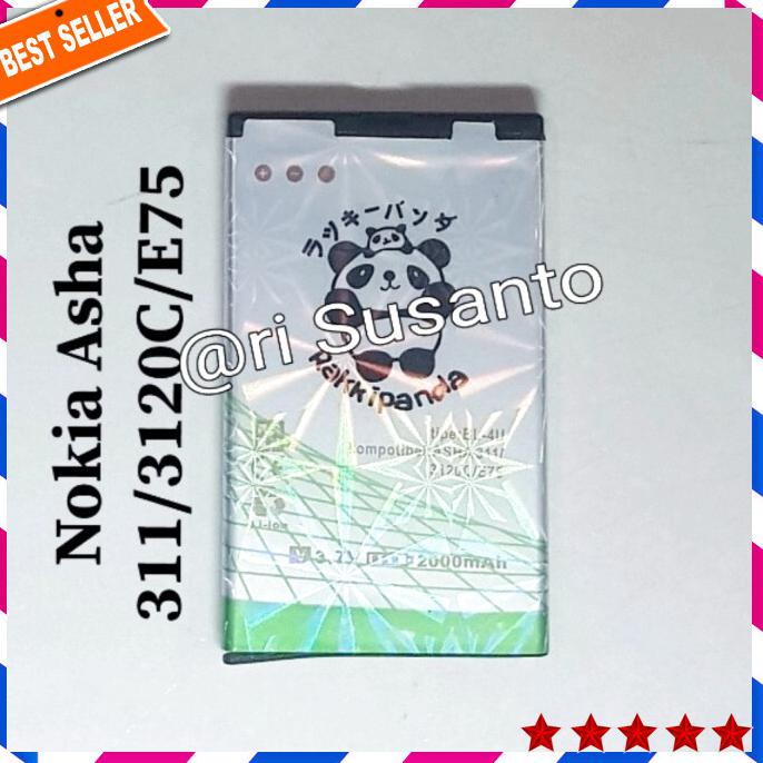 Acc Hp Baterai Rakkipanda Bl 4U Bl4U Nokia Asha 311 3120C E75