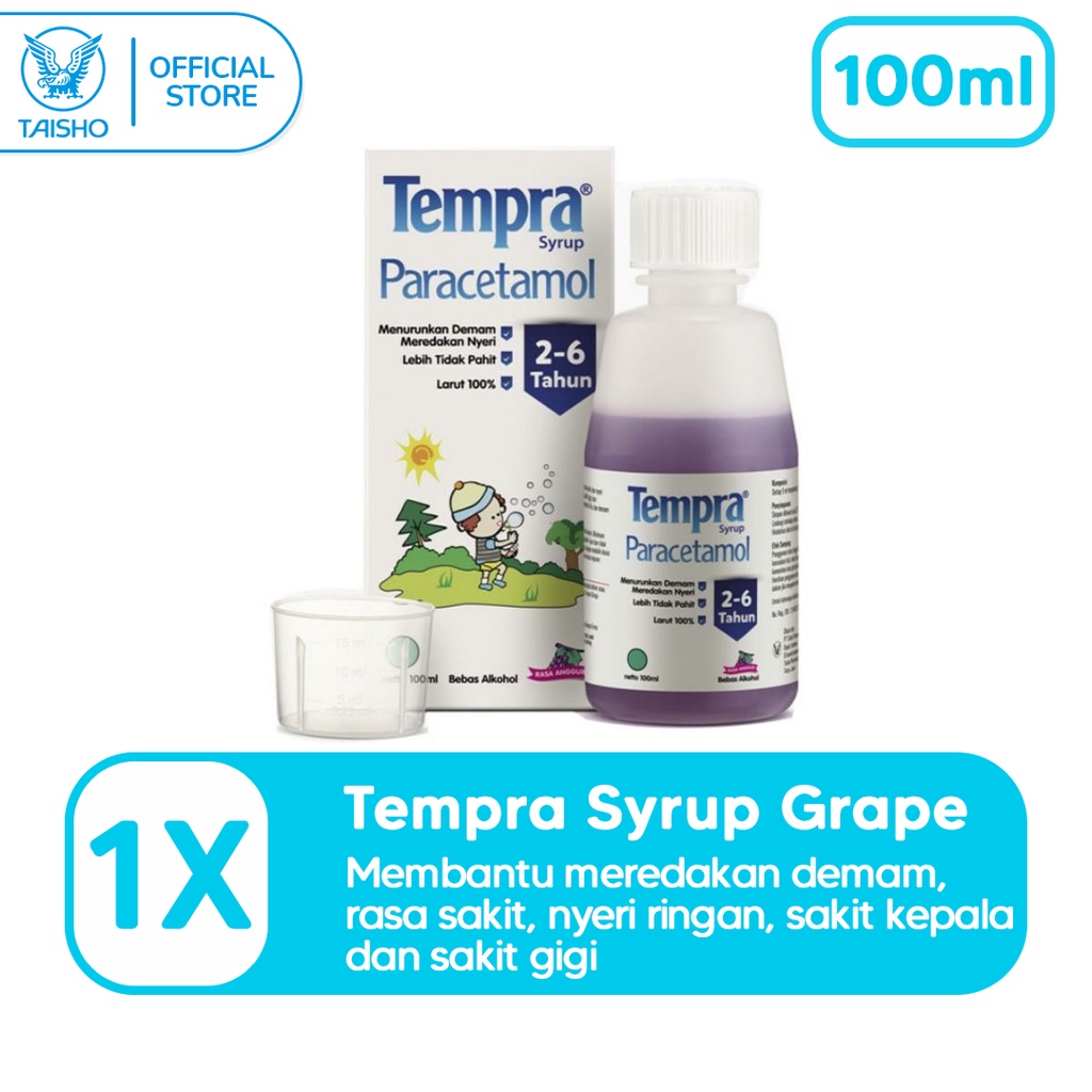 Tempra Syrup Paracetamol Anak Anggur 100 ml