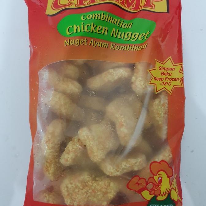 

MAKANAN BEKU / CHAMP CHICKEN NUGGET 1KG NON COD