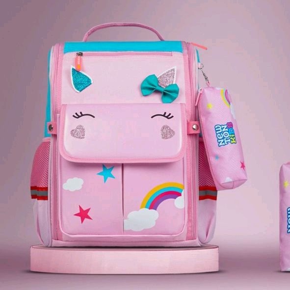 tas ransel anak TK SD unicorn kudaponi/tas kuda poni anak SD/ransel anak perempuan unicorn/tas gendong anak sekolah