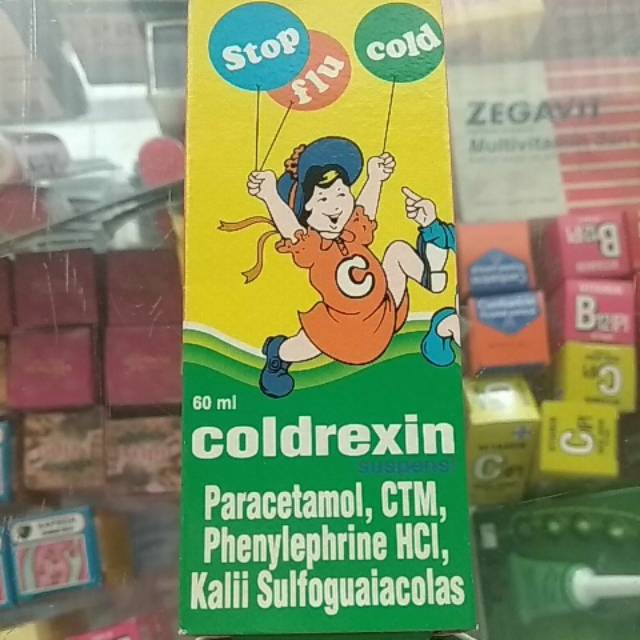 COLDREXIN SIRUP 60ML OBAT FLU PILEK ANAK