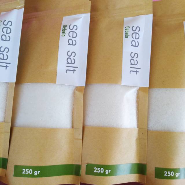 

Sea Salt/garam laut asli NTT 250 gr