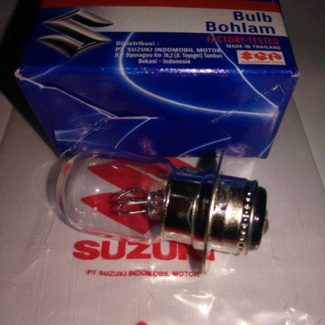BOHLAM LAMPU DEPAN MOTOR SUZUKI ORIGINAL SGP