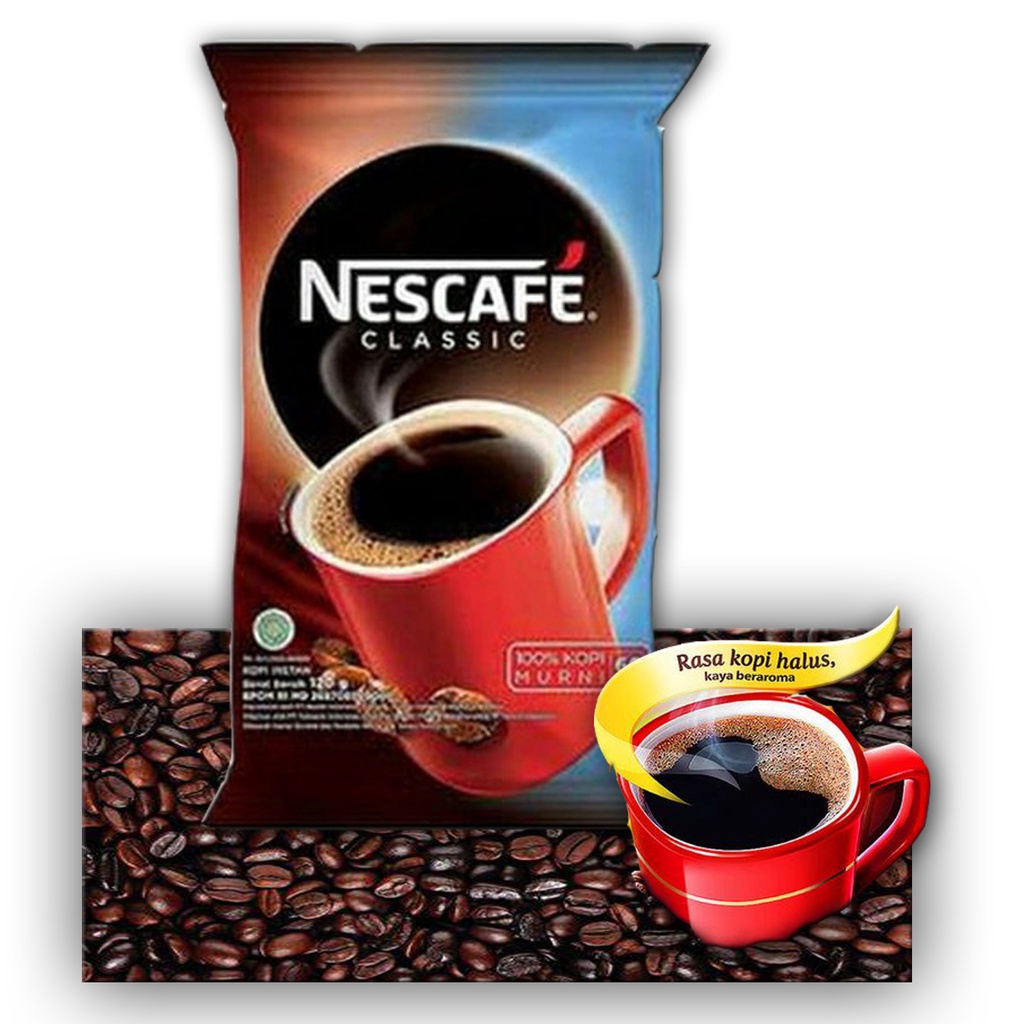 

Max NESTLE NESCAFE Classic 120gr Vending kopi instant kopi hitam nestle Professional