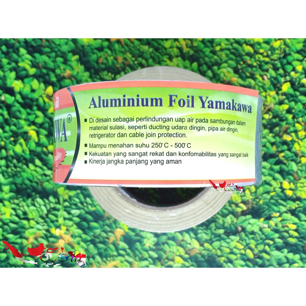 Home ISOLASI ALUMINIUM FOIL / Tape Lakban Solasi TAHAN PANAS / ANTI BOCOR