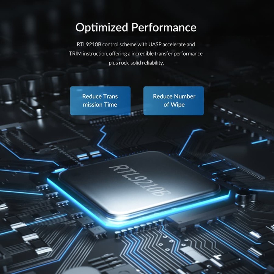 ORICO M2PJ-C3 NVMe M.2 SSD Enclosure - Casing Harddisk External