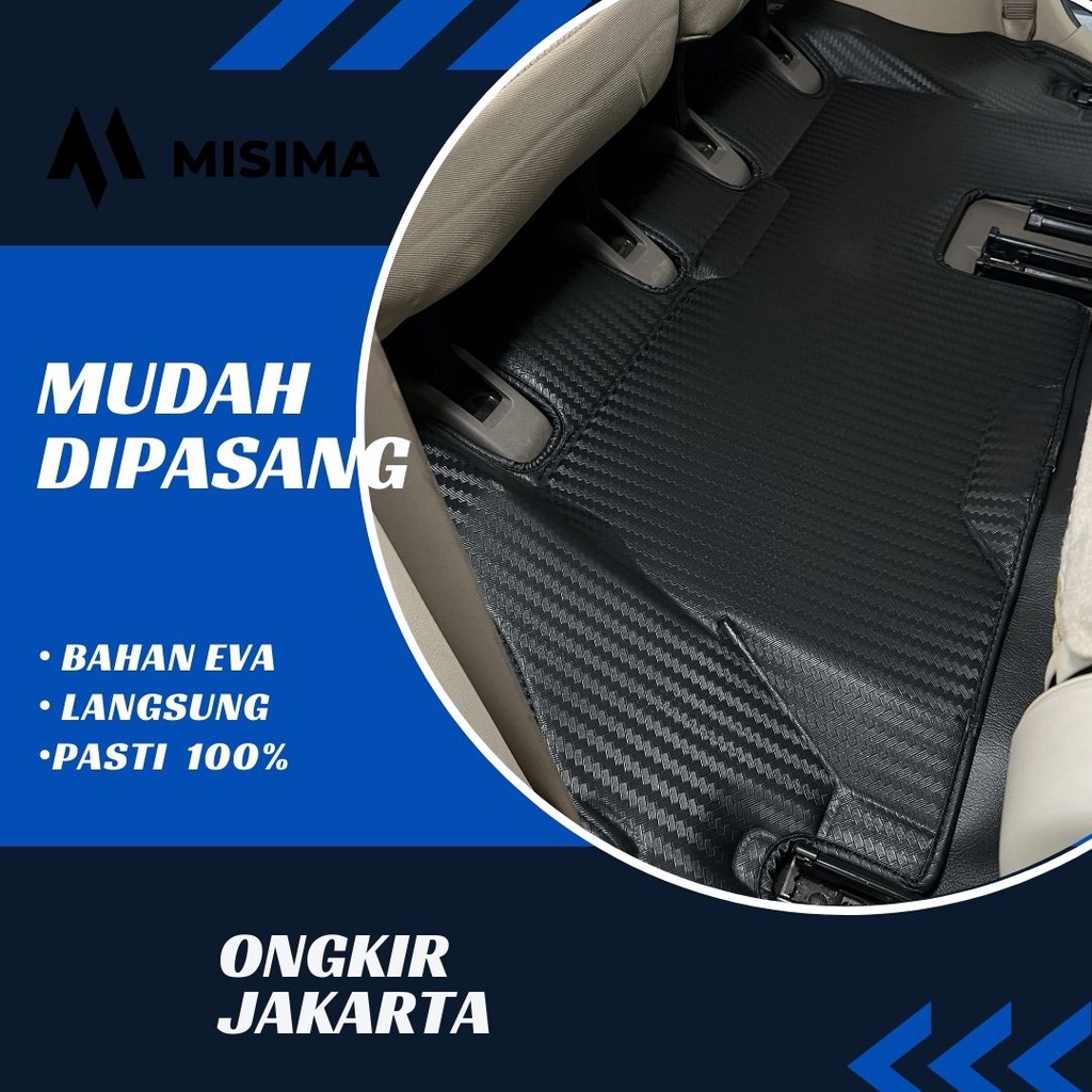 Karpet Mobil / Car Mats 5D Suzuki Ertiga Motif Carbon 2012-2022 Premium