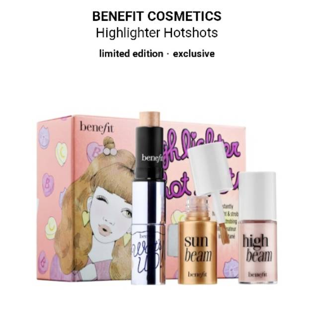 

BENEFIT Highlighter Hotshots Layers of Light