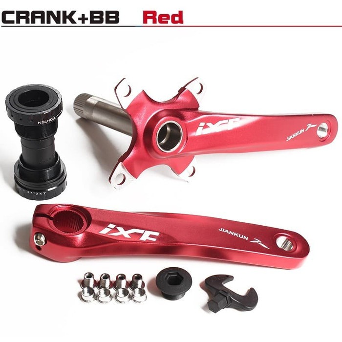 single speed crankset with bottom bracket