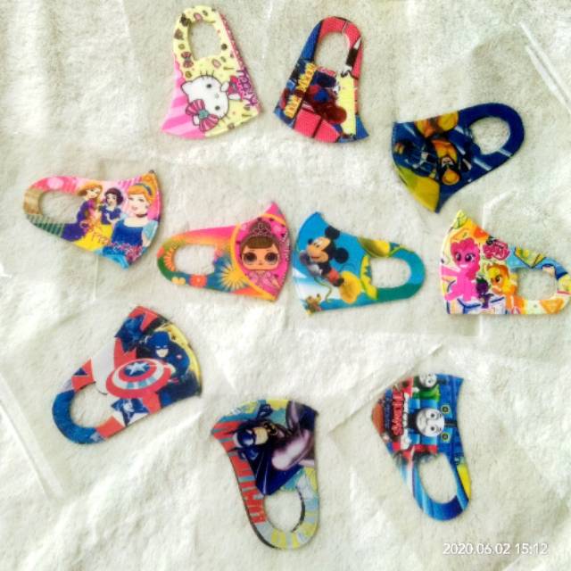 MASKER ANAK KARAKTER/ MASKER SCUBA
