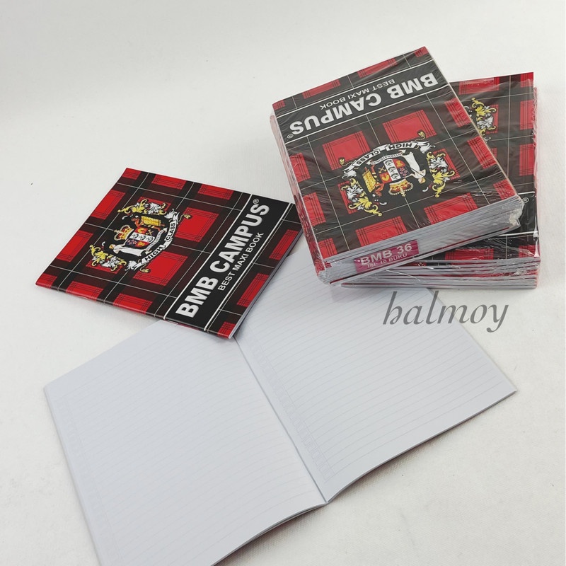 

BUKU TULIS BOXY BMB 36 LBR UK 17.5 X 24.7 CM ( 10 PCS )