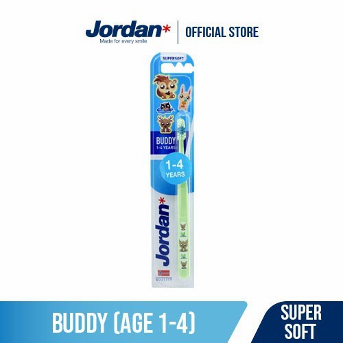 Jordan TB Kids Buddy 1-4 Supersoft - Sikat Gigi