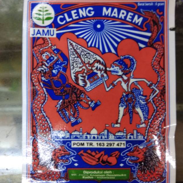 

Jamu Cleng Marem/Cap Wayang 1pak isi 25sachet