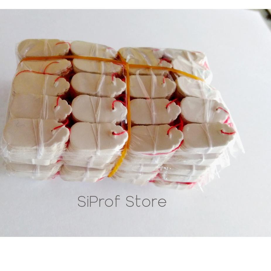 

❤ Shophe Oktober ❤ Bandrol / Price Tag / Label Harga Perhiasan ukuran kecil 1 Pack (5 bungkus) Isi 1