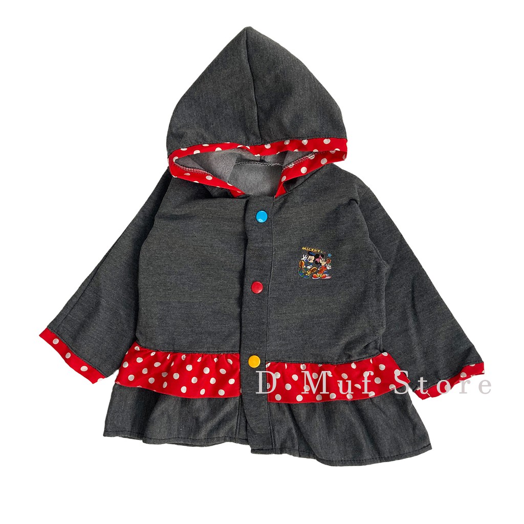 Jaket Anak Mickey Fleece 9 Bulan - 24 Bulan dmufstore