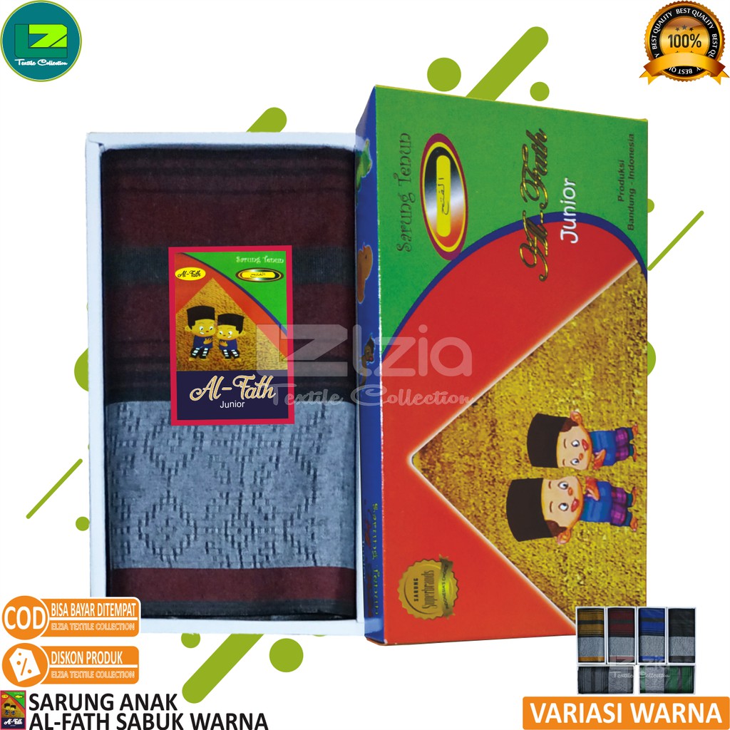 SARUNG ANAK MOTIF SABUK SARUNG ANAK ALFATH 100x85 CM TERMURAH