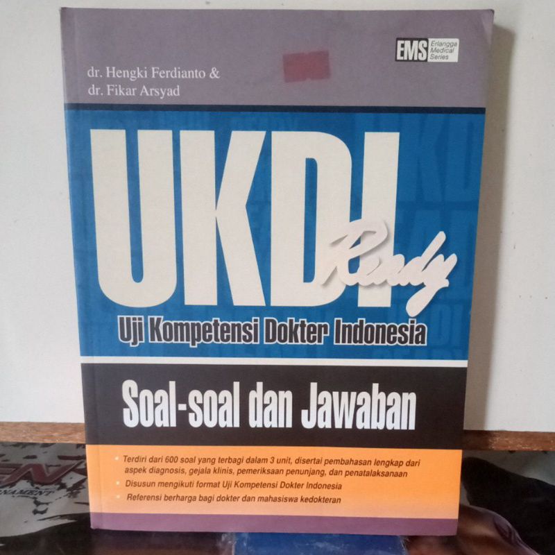 Buku Psikotes - UKDI Ready " Uji Kompetensi Dokter Indonesia