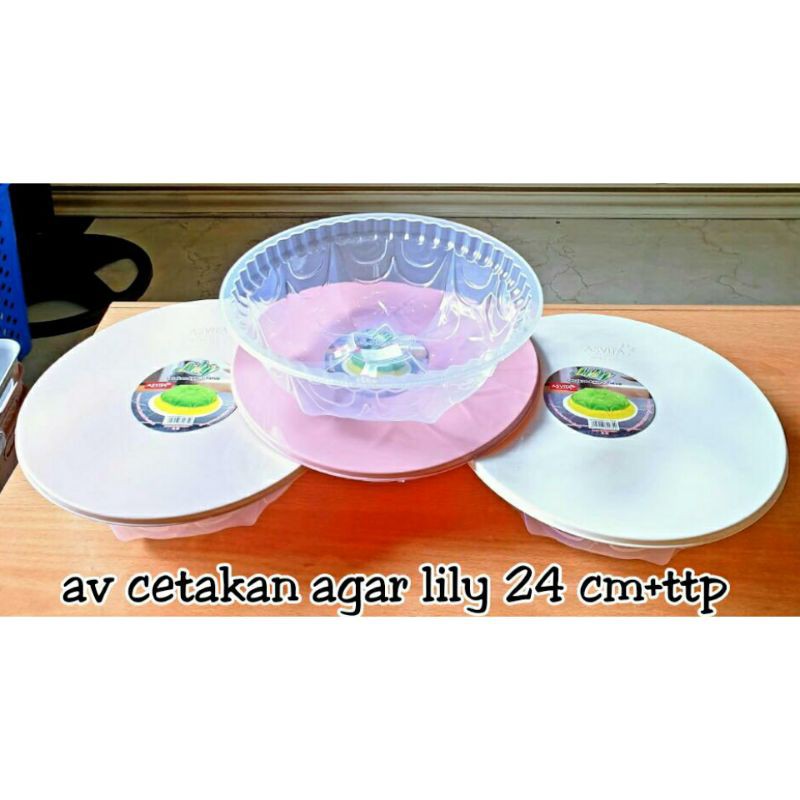 Cetakan puding tutup asvita Cetakan agar agar tutup cetakan Lily