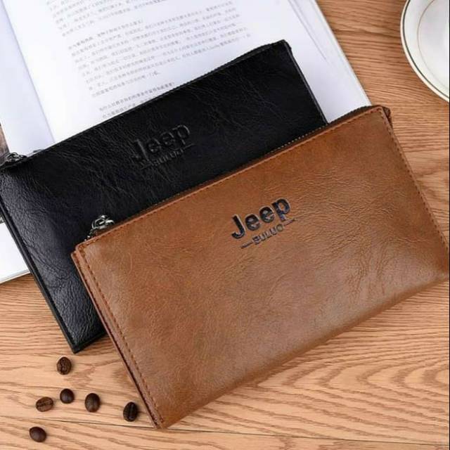 TAS TANGAN PRIA WANITA KULIT  hand bag jeep buluo