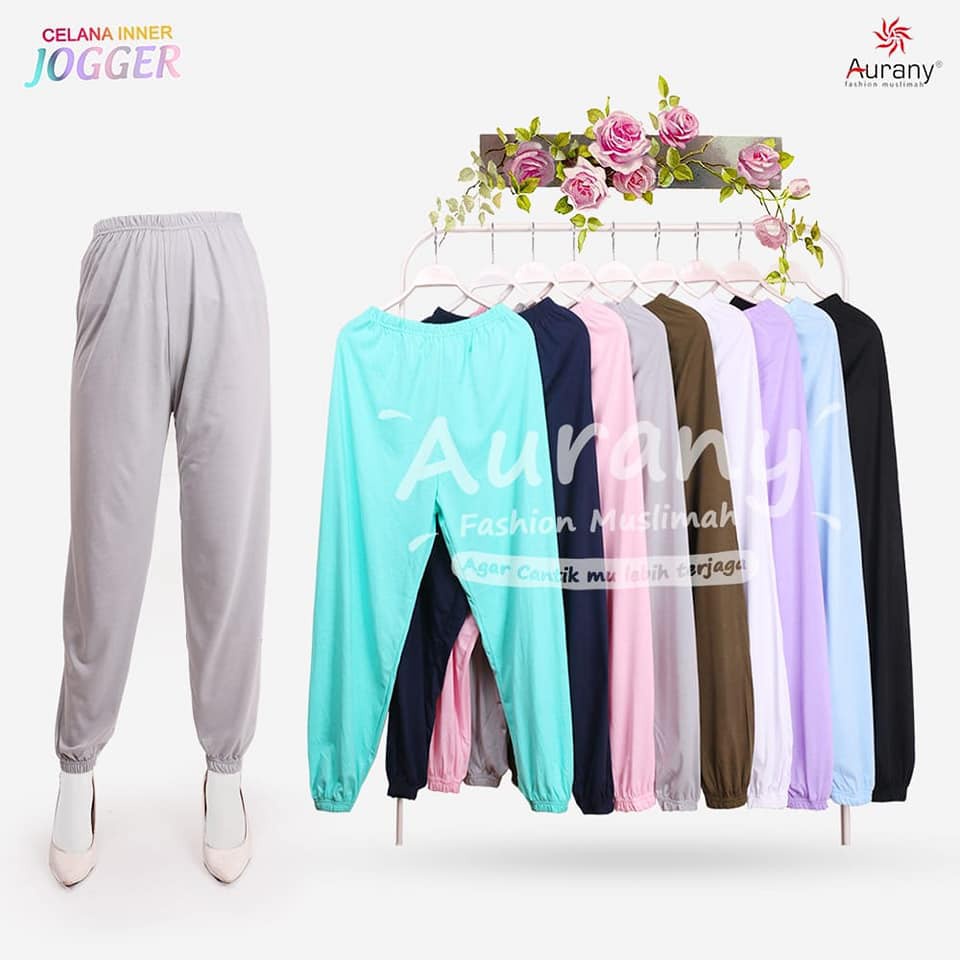 inner Jogger by Aurany - Celana Muslimha - Inner celana Bawahan