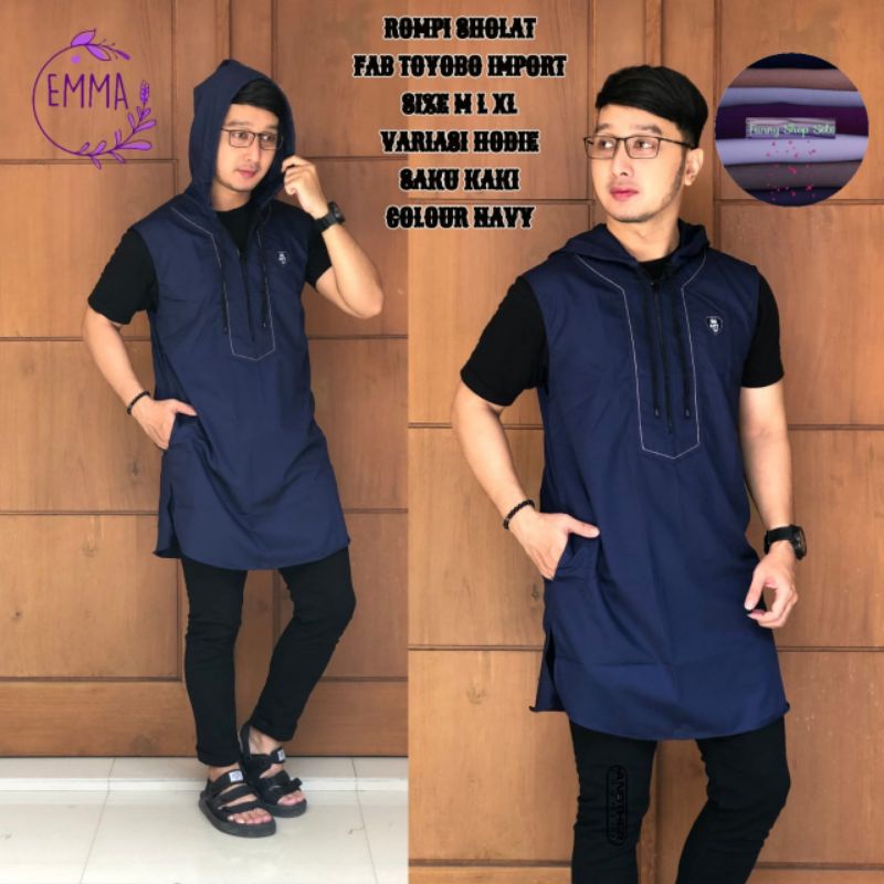 VEST PRAYER SHOLAT / ROMPI SHOLAT PREMIUM ARIGINAL ANOTHER EMMA / BELI 2 GROSIR / PRAYER SHIRT / ROM