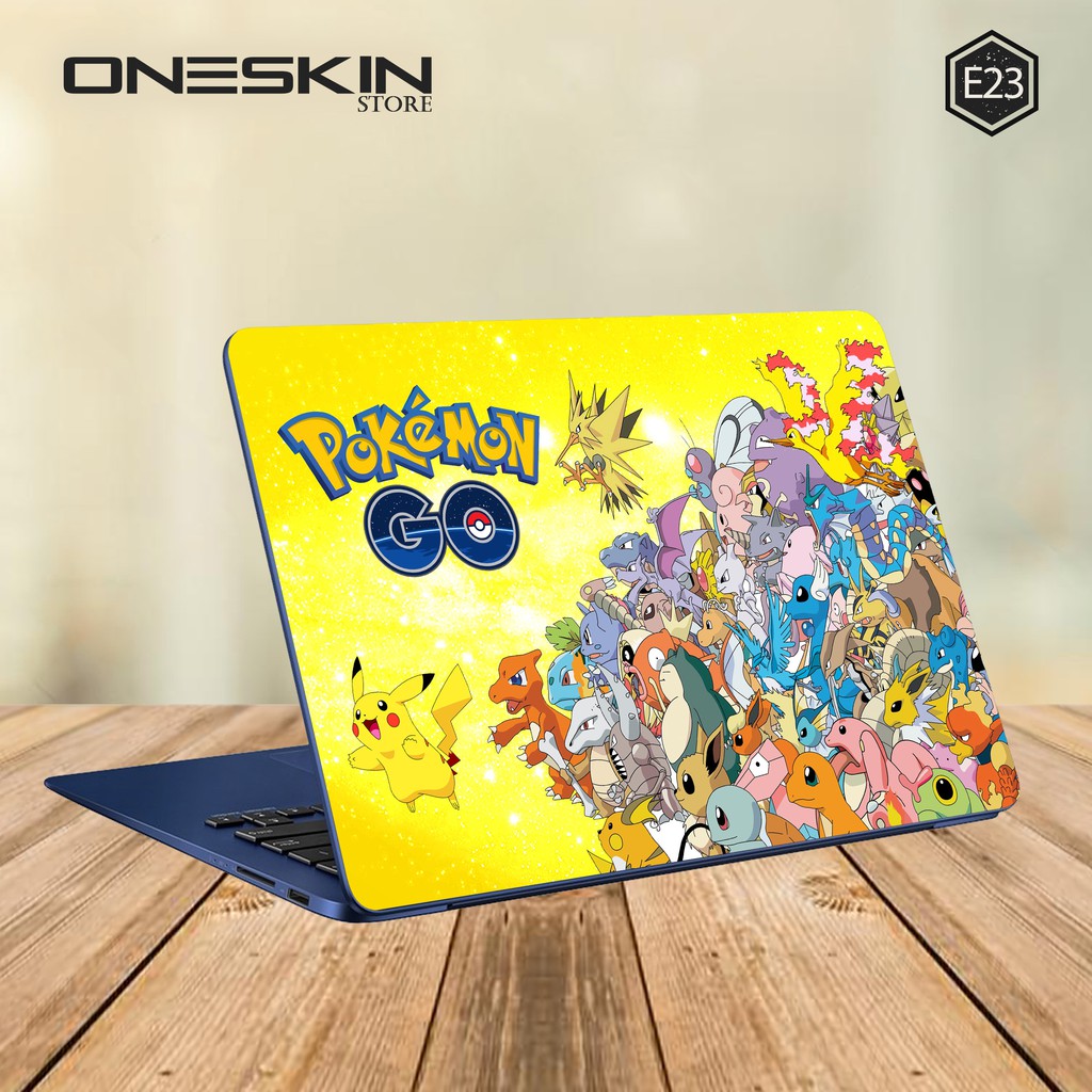 Garskin Laptop / Skin Laptop / Cover Laptop / Stiker Laptop / Skin Protector-Pokemon Go 2