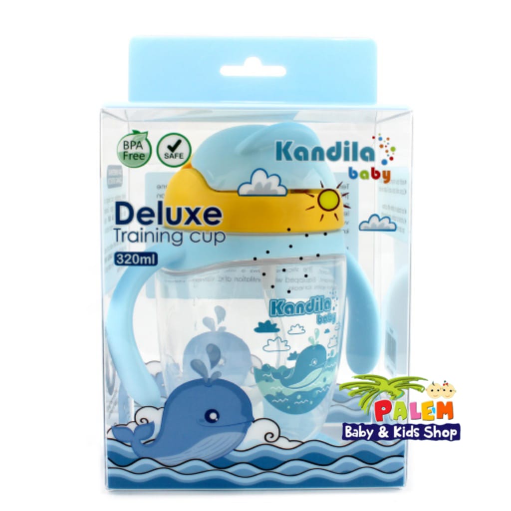 Kandila Baby Deluxe Training Cup 320ml kdl007/ Botol Minum Bayi