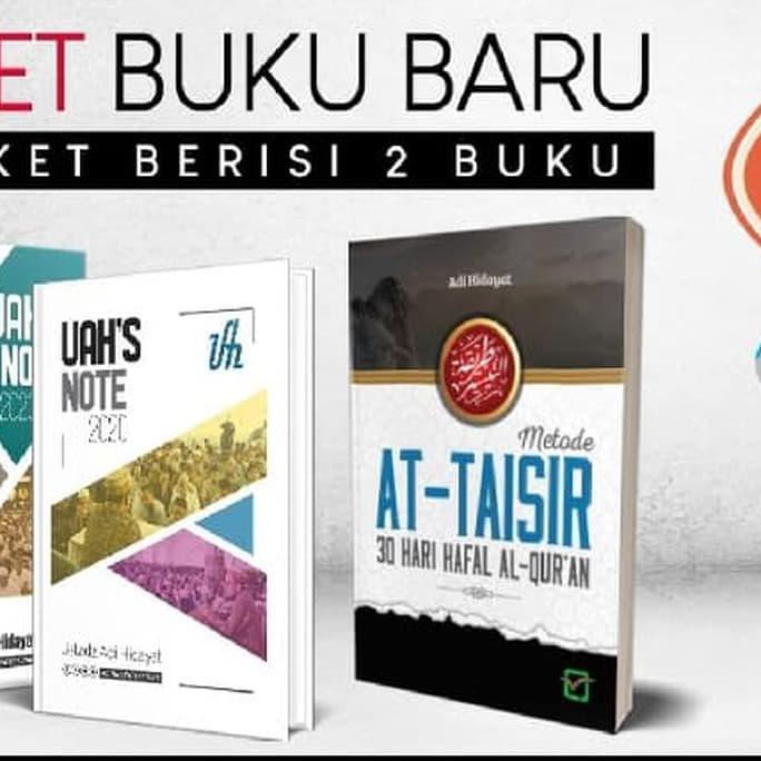 Paket Buku Ust Adi Hidayat - Metode Taisir & Uah Note