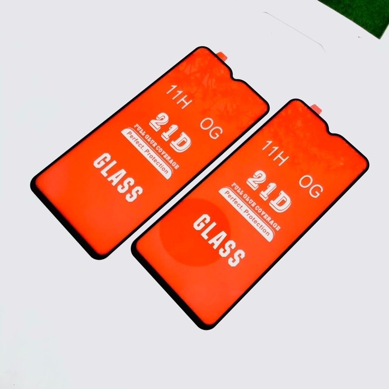 PROMO TEMPERED GLASS FULL COVER 21D VIBOX ALL TYPE handphone NON GARANSI