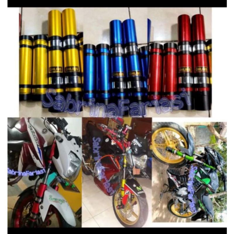 cover shock depan motor Vixion new. cover shock depan motor Vixion old model atas bawah