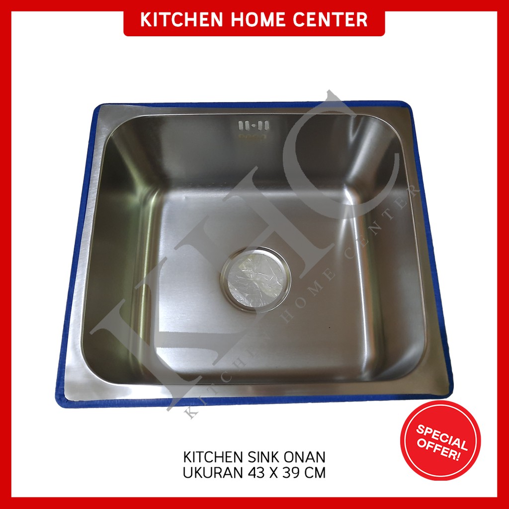 Kitchen Sink Onan 43 x 39 cm