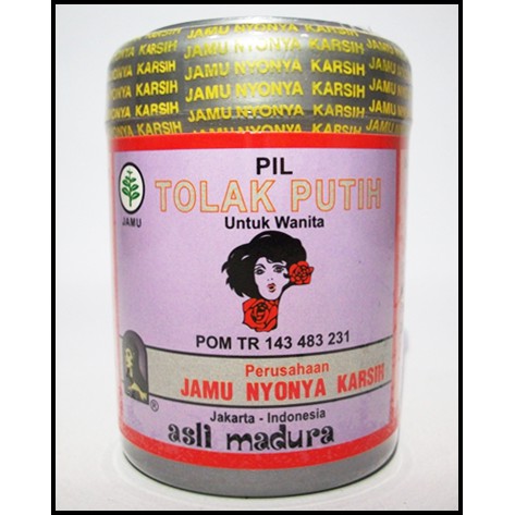 

Jamu Tolak Putih Nyonya Karsih 250 pil MMM1917