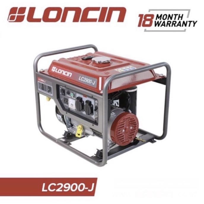 Mesin Lampu GENSET Bensin 2000 Watt LONCIN LC 2900 J terlaris