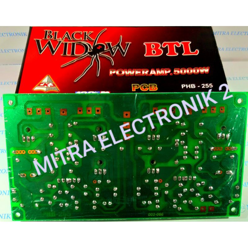 Kit BTL DRIVER AMPLIFIER 5000W MONO BLACK WINDOWS CKJ PHB 255