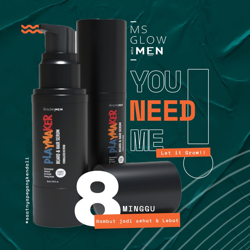 Beard Serum PLAYMAKER by MsGlowForMen