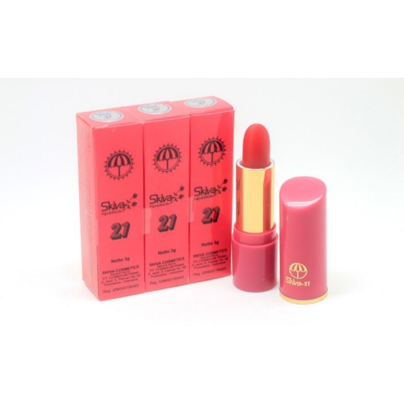 Lipstik Skiva Satu Warna//Lipstik Skiva 500(ecer)