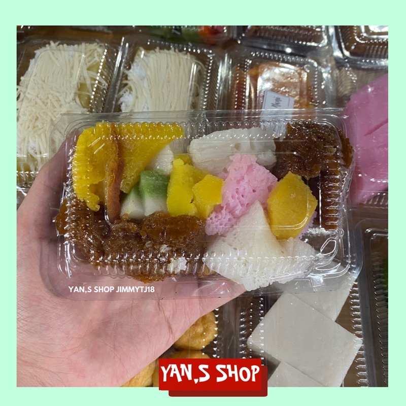 

Kue Basah (Pinggiran) Kue Medan Acu | Bika Ambon Talam Apem Wajik Pepe