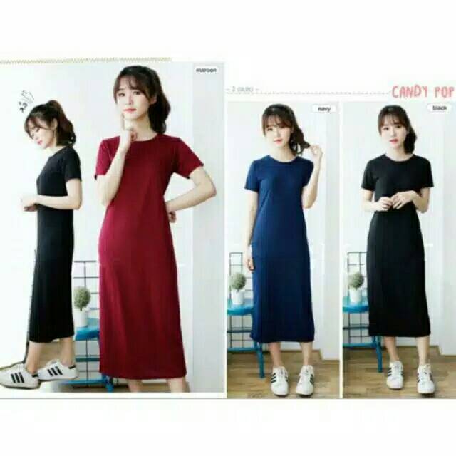 Elsa Plain Maxi Dress