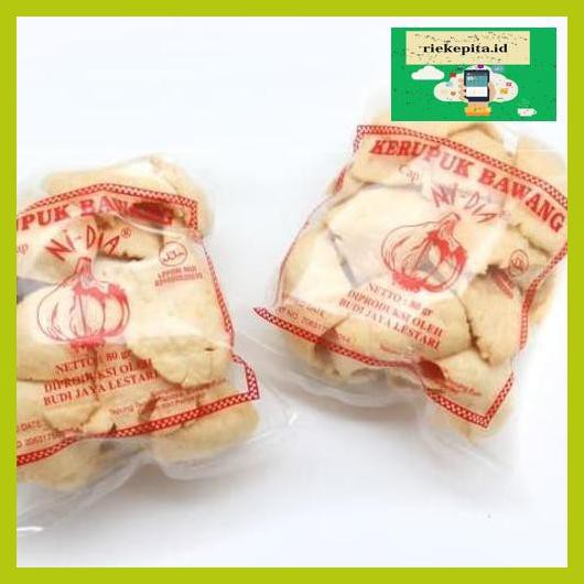 

5Yer67R- Kerupuk Bawang Ni-Dia 80Gr #Promohargagrosir T7Rty67-