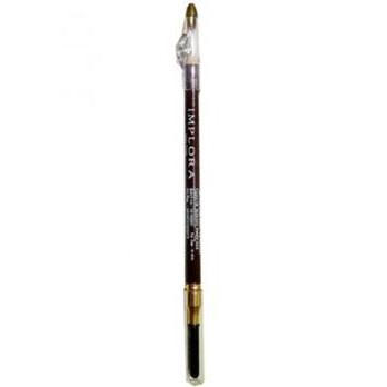PENSIL ALIS Implora 2 IN 1 Black Dan Brown BPOM ORIGINAL EYEBROW PENCIL KM