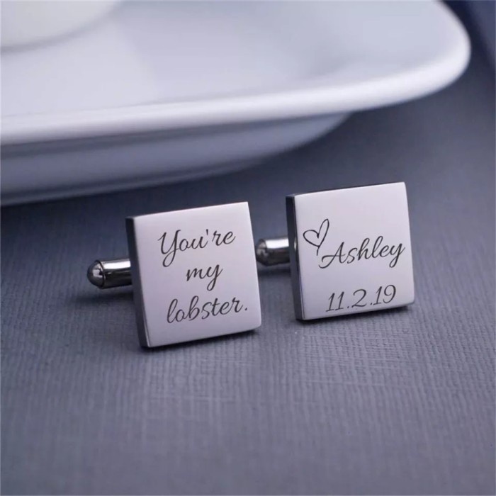 houseofcuff custom cufflinks wedding grafir huruf kancing manset