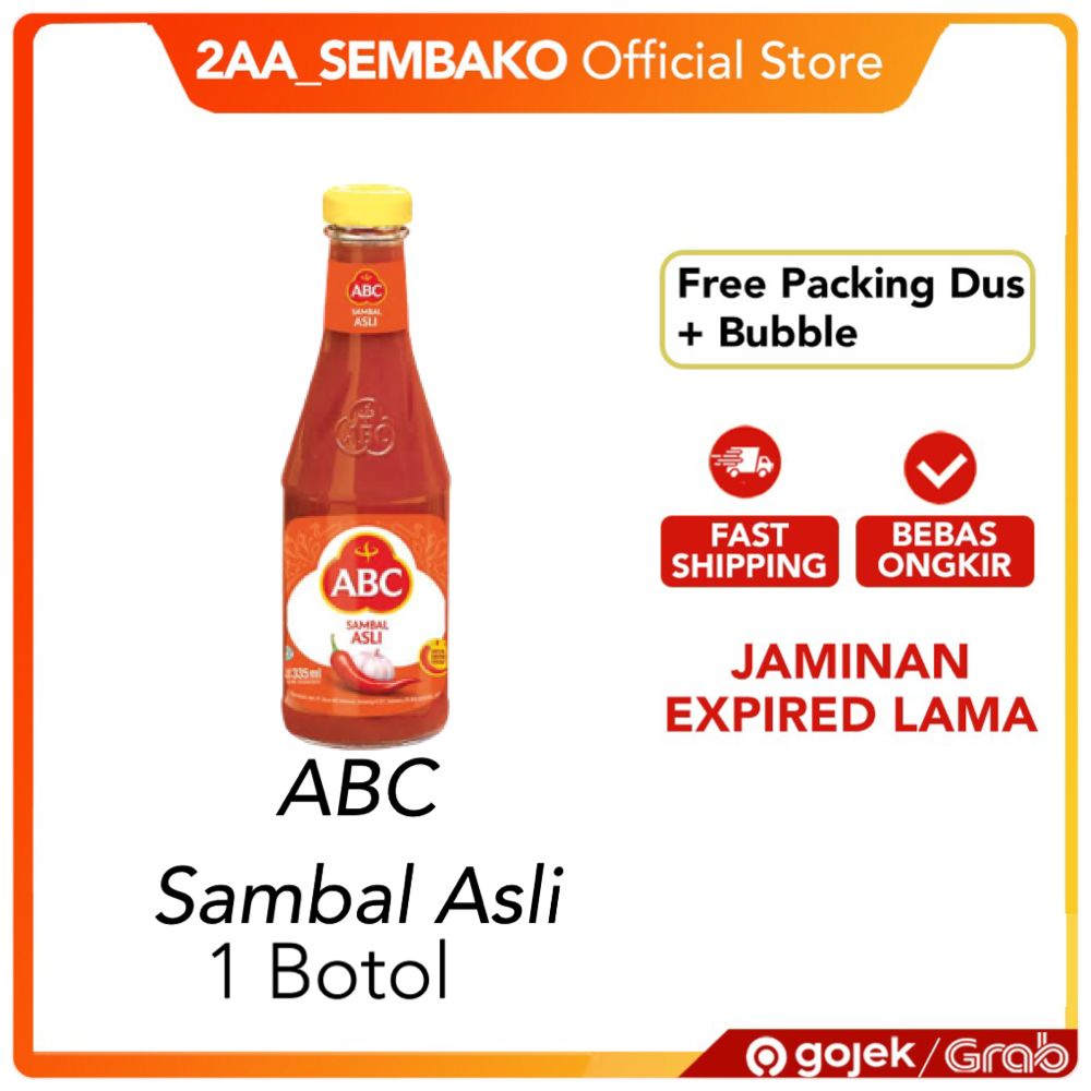 

Saus Sambal Abc 335Ml sambel abc asli 335ml