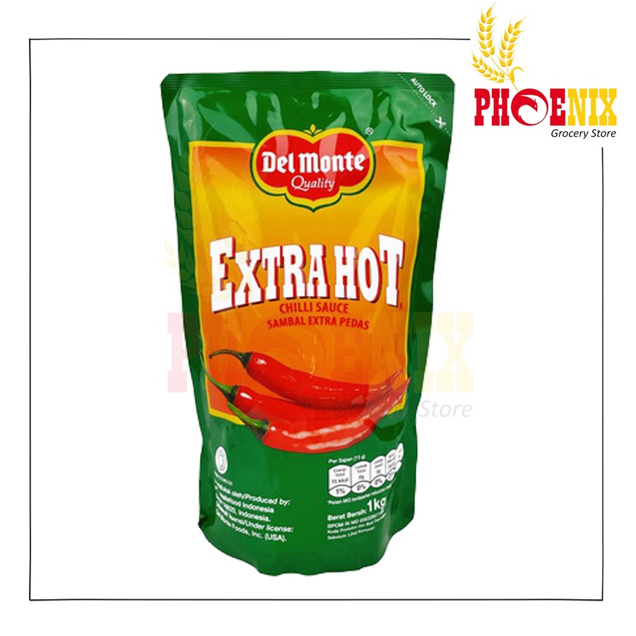 Delmonte sambal extra hot 1 kg